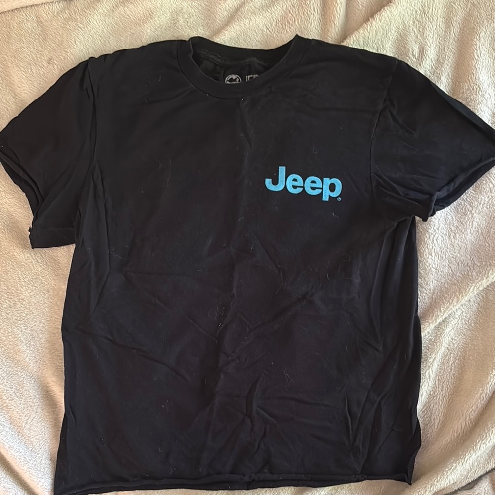 Jeep Black and Blue Short Sleeve Tee - Picture 1 of 6